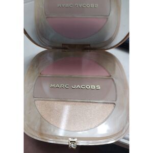 Cafe Marc Jacobs NIB Omega X Three Powder Blush, Bronze, Highlight Palette #200